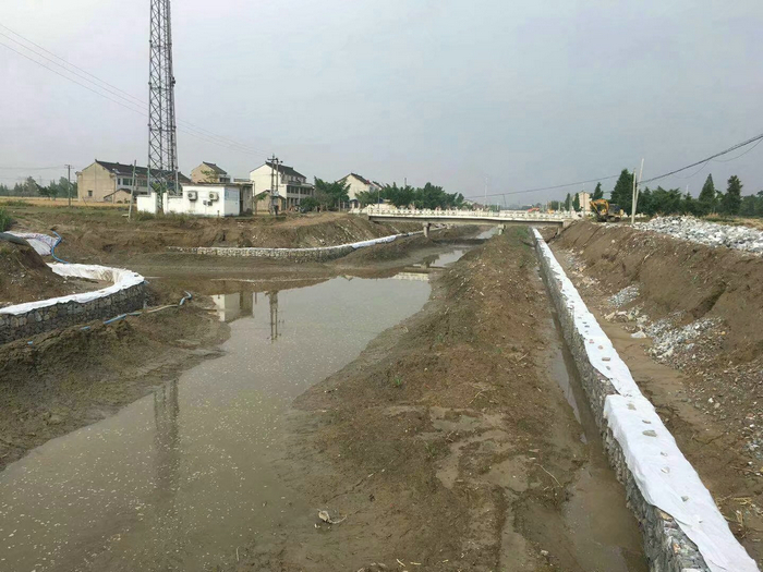 江苏泰州黄桥经济开发区河道整治工程