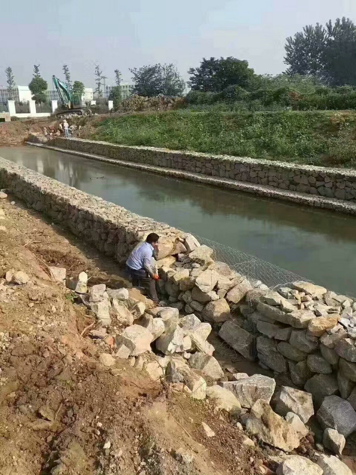 陕西周至峪河段防护工程